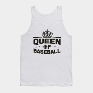 Queen of baseball Tank Top